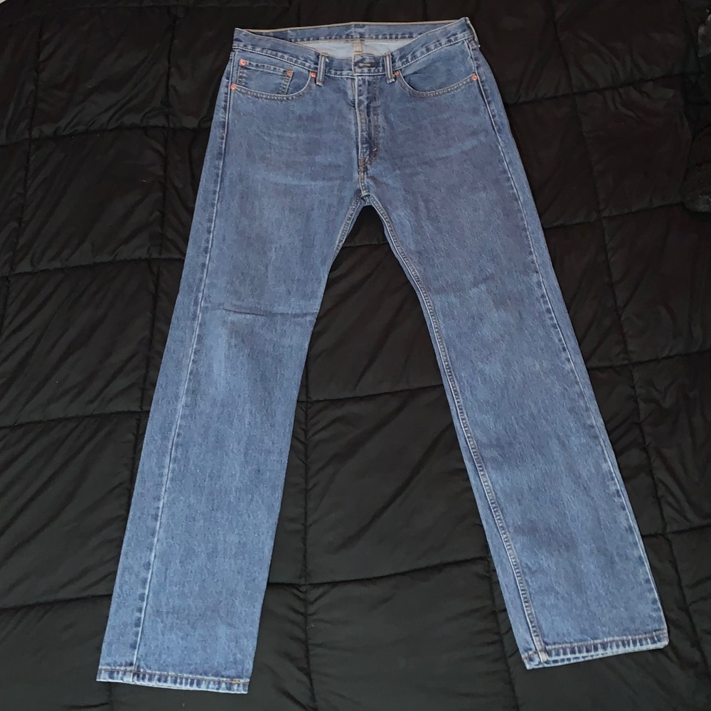 Men's light blue Levi jeans